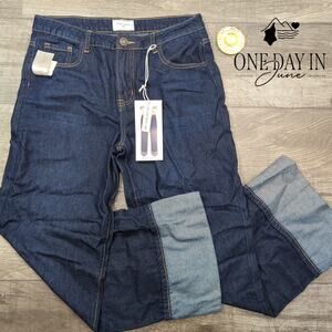 Gogo Jeans Juniors High Rise Wide Leg Jeans Size 9